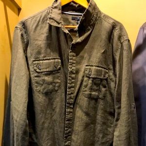 Marc Anthony Army Green long sleeve shirt